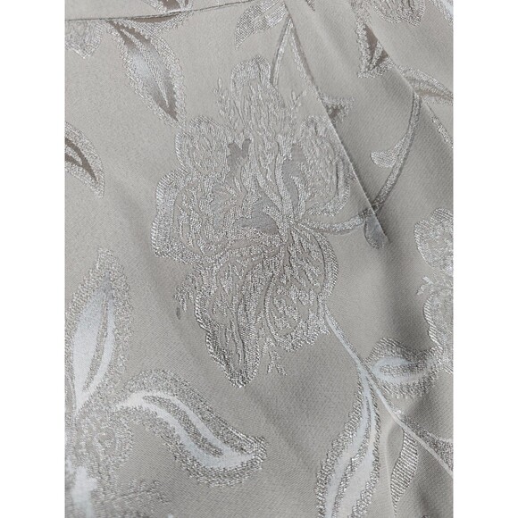 Vintage Louis Feraud Skirt Grey Green Knee Length 10 Medium - Picture 6 of 9